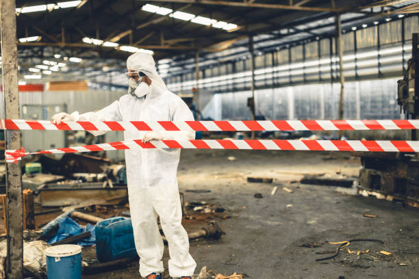 Professional Trauma Scene Cleanup technician working in Newbury Park, CA